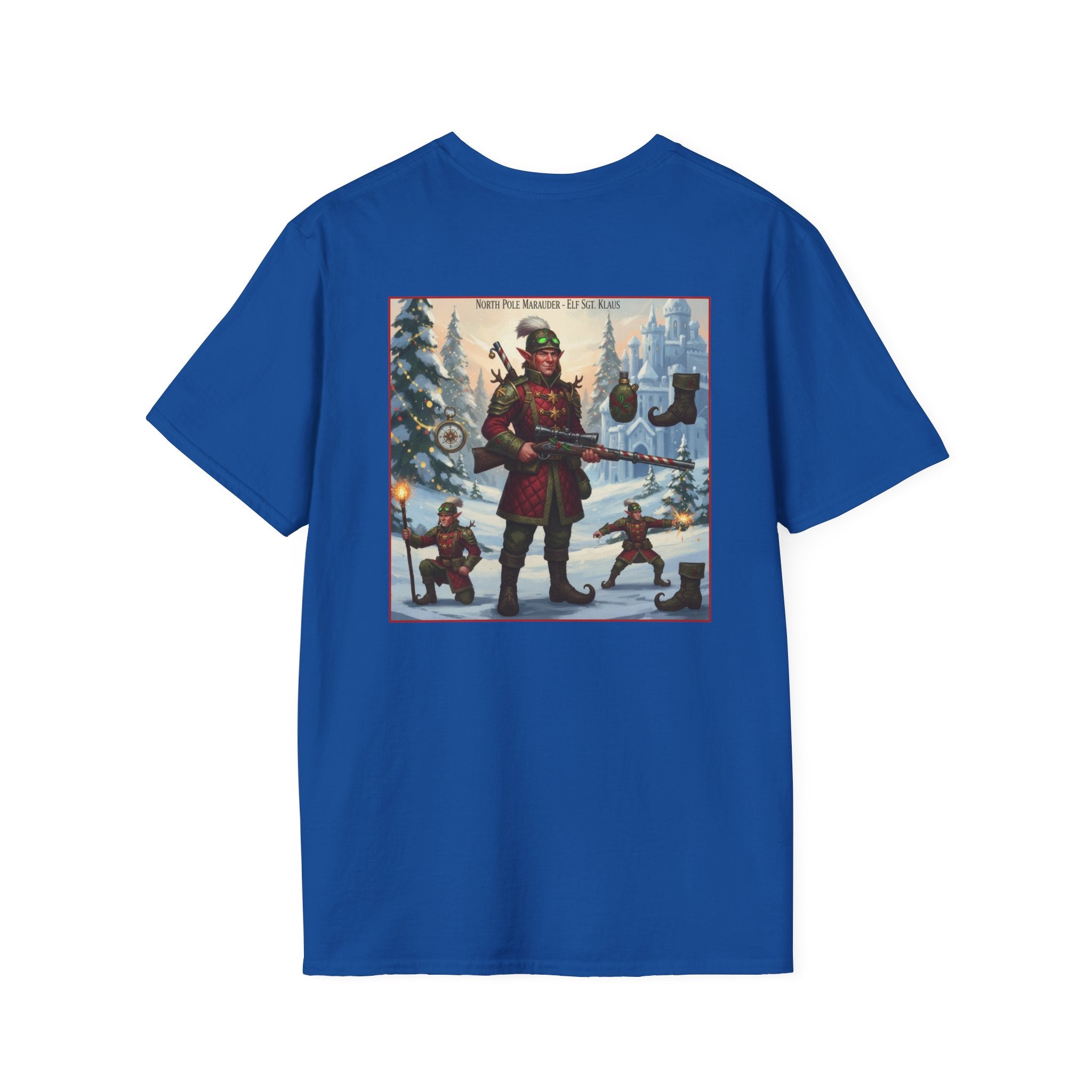 Yule Guard Patriotic Christmas Holiday ~ Unisex Softstyle T-Shirt