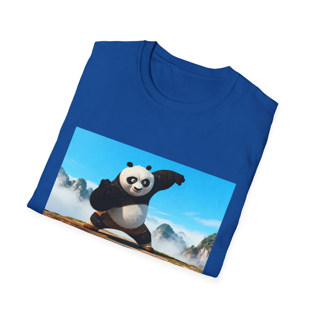 Kung Fu Panda Unisex Softstyle T-Shirt, DreamWorks Animation Youth Competitor Tee, Graphic Tee, Movie Fan Gift, Cult Classic Shirt, Comfy