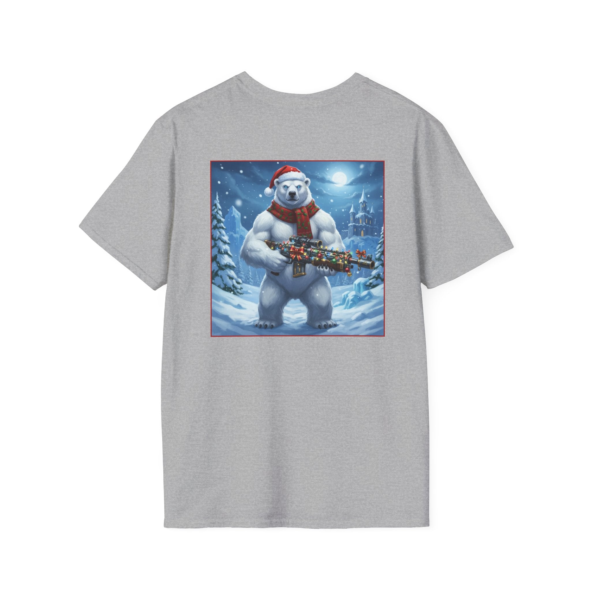 Yule Guard Patriotic Christmas Holiday ~ Unisex Softstyle T-Shirt