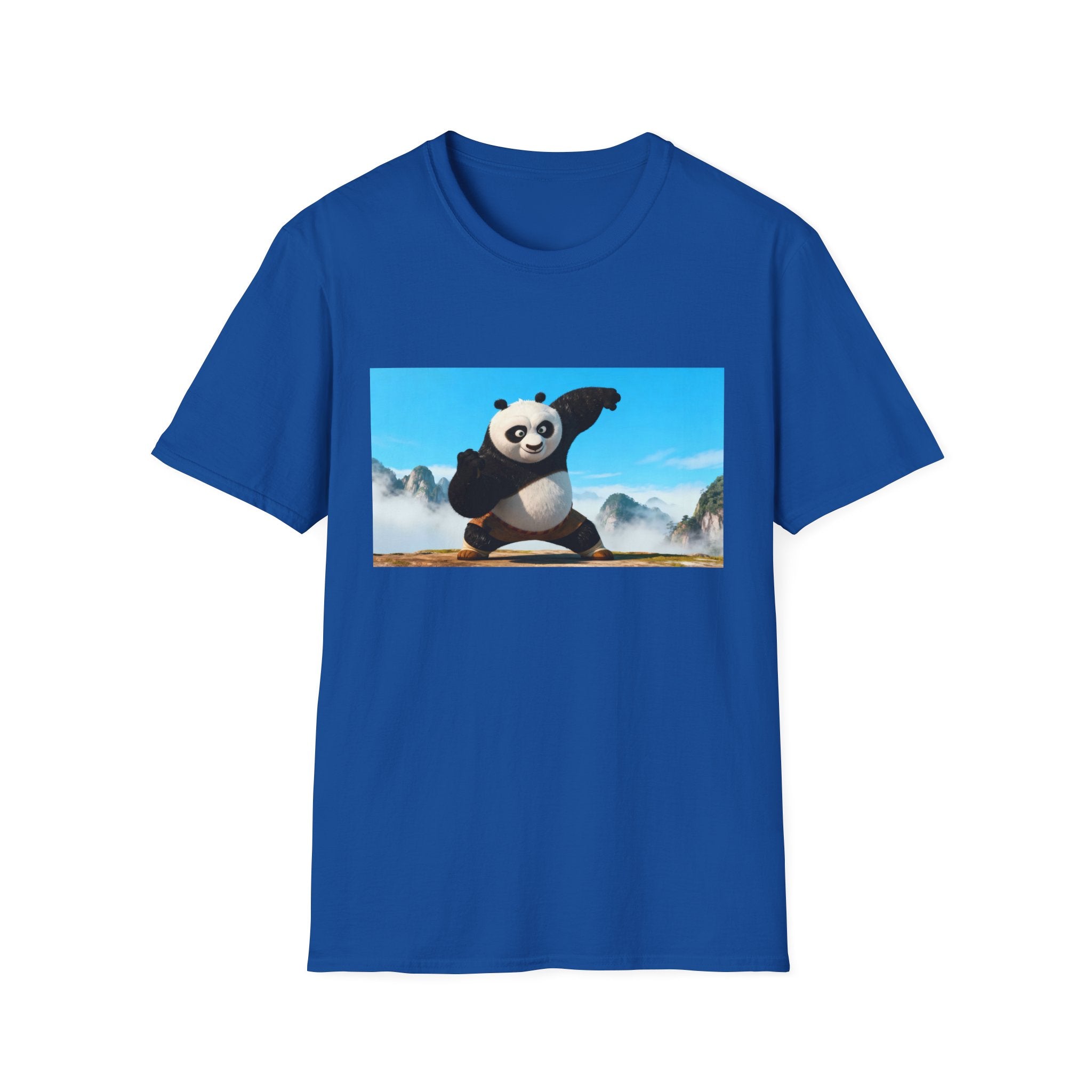 Kung Fu Panda Unisex Softstyle T-Shirt, DreamWorks Animation Youth Competitor Tee, Graphic Tee, Movie Fan Gift, Cult Classic Shirt, Comfy
