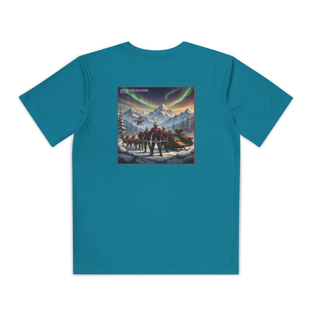 Yule Guard Patriotic Christmas Holiday ~ Youth T-Shirt, Unisex Softstyle T-Shirt
