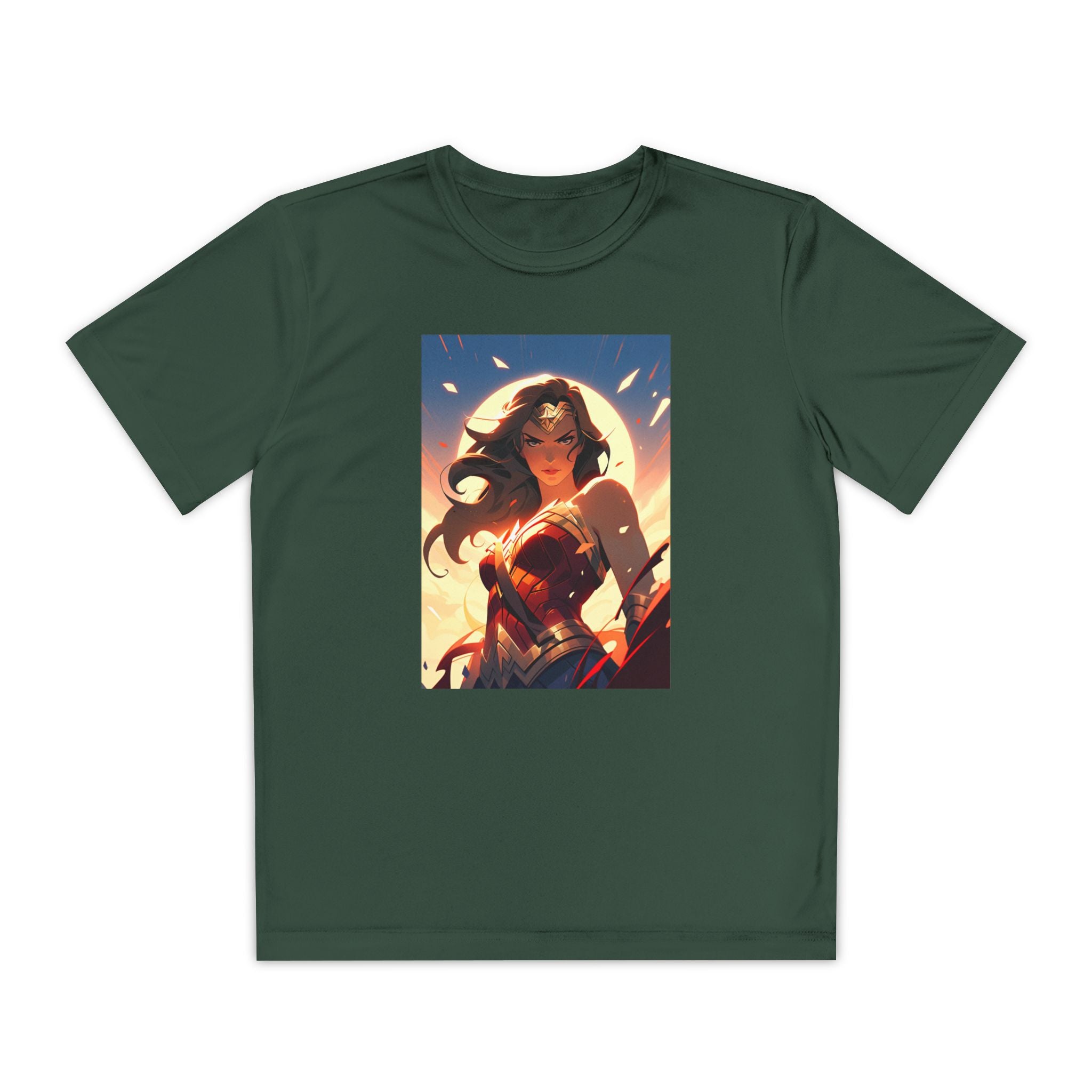 Wonder Woman Superhero Marvel t-shirt, Kids Graphic Tee, Boys Superhero Shirt, Children's Movie Character Top