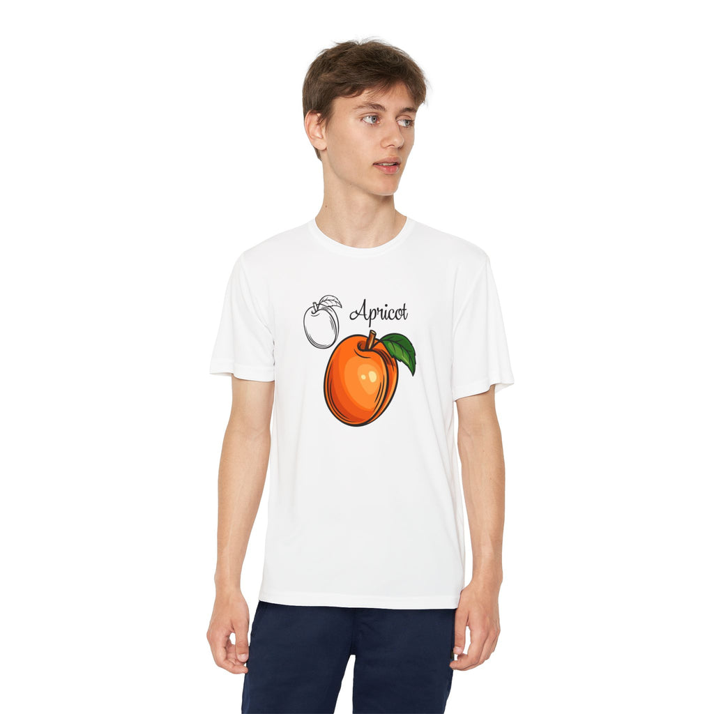 Apricot Youth T-Shirt Sports Graphic Tee, Cool Athletic Shirt for Kids, Perfect for Sports Events, Team Spirit