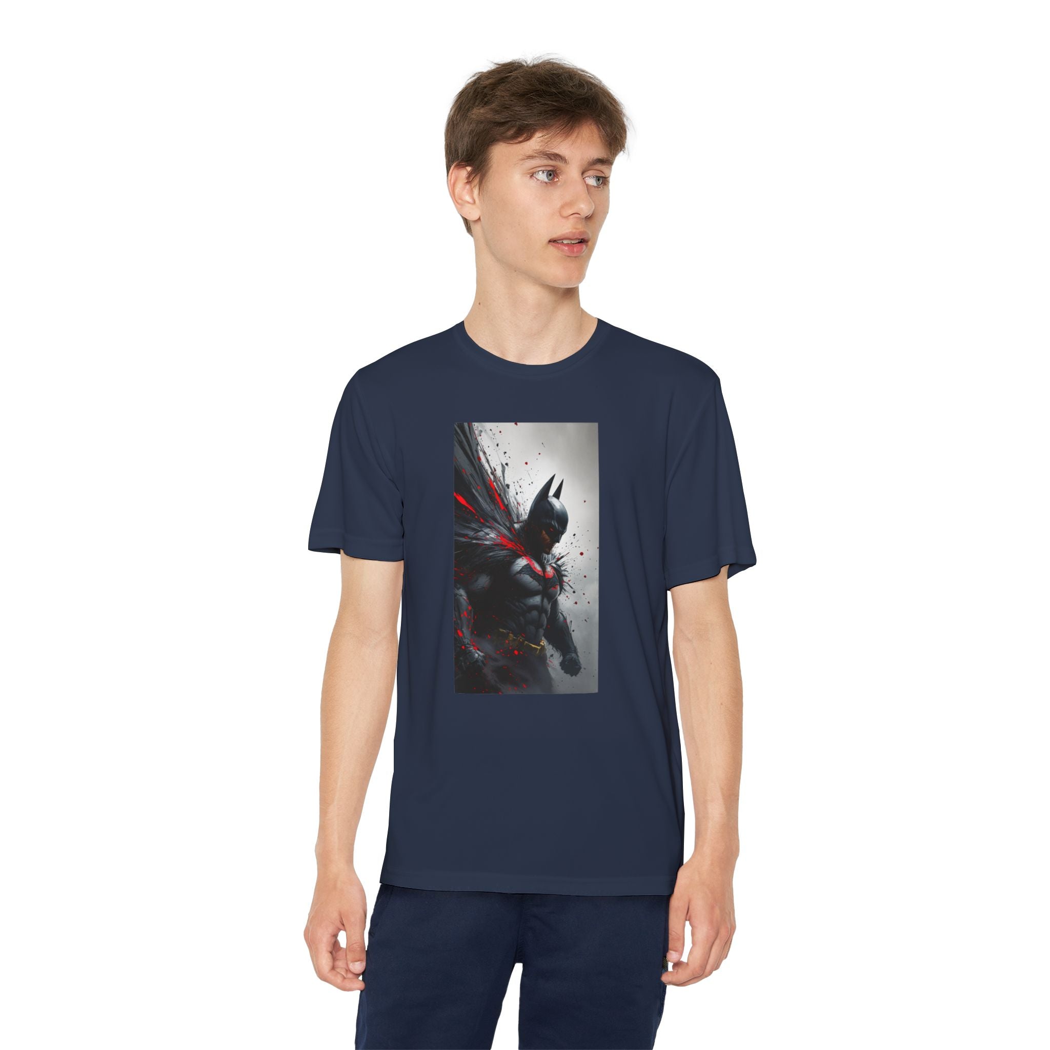Batman Superhero Marvel Patriotic, Kids Graphic T-Shirt, Boys Hero Top, Girls Comic Book Clothing, Birthday