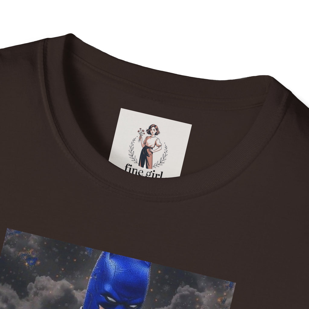 Batman Marvel Unisex Softstyle T-Shirt, Comic Book Tee, Geeky Clothing, Cosplay Costume Top