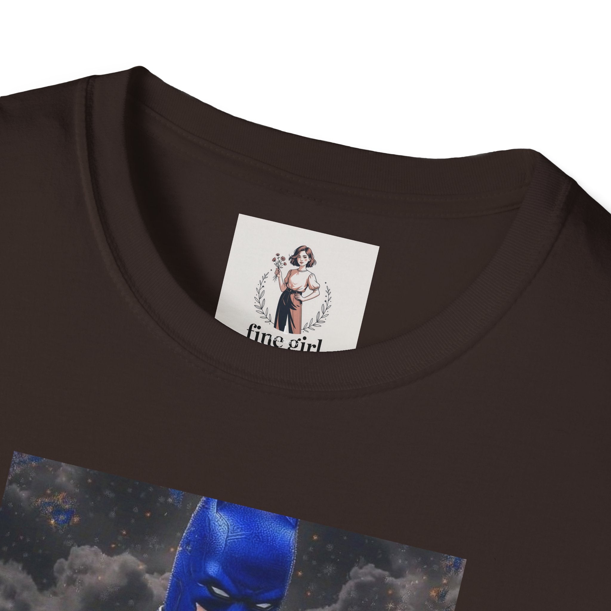 Batman Marvel Unisex Softstyle T-Shirt, Comic Book Tee, Geeky Clothing, Cosplay Costume Top