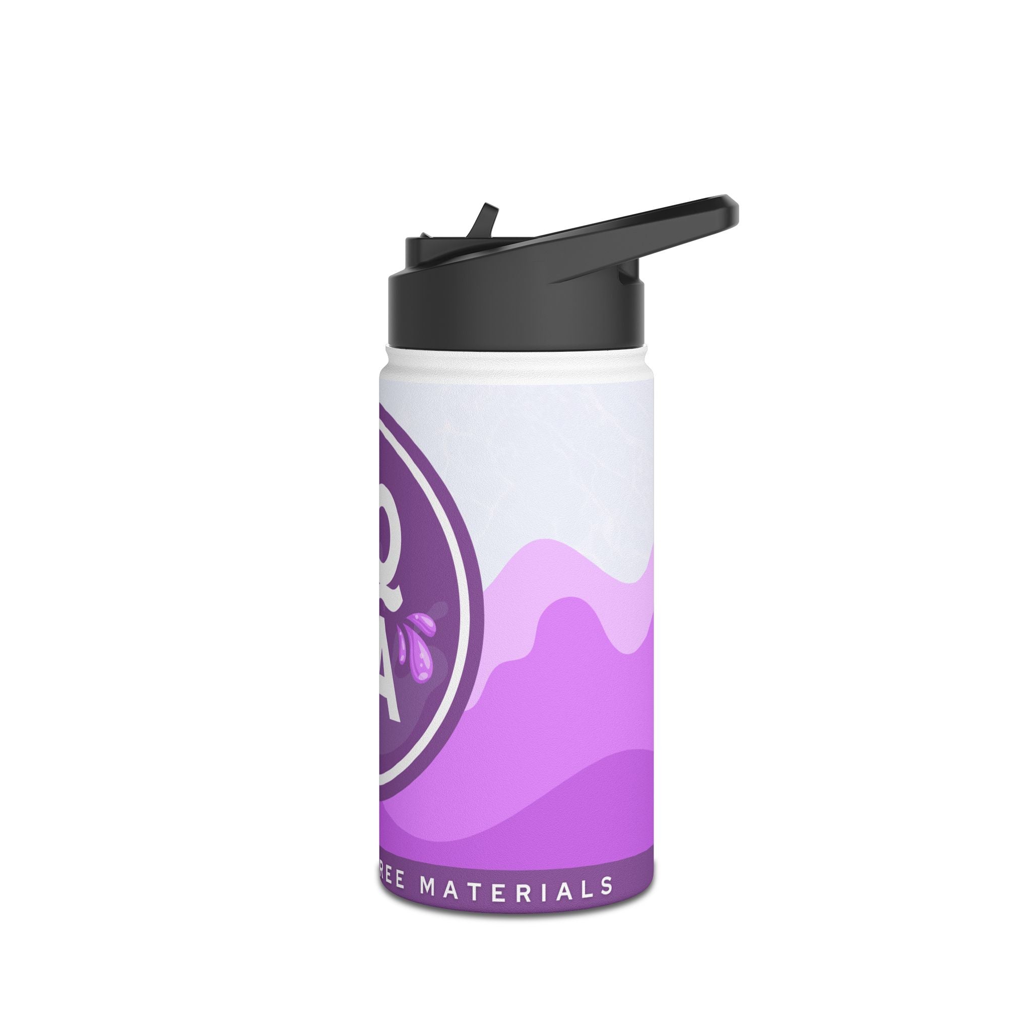 Aqua Stainless Steel Water Bottle, Eco-Friendly Hydration for Travel, Sports, Yoga, Gifts, Outdoor Adventures
