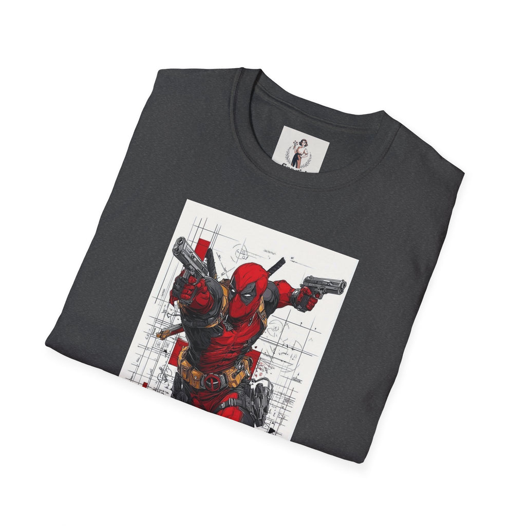 Deadpool Hero Unisex Softstyle T-Shirt