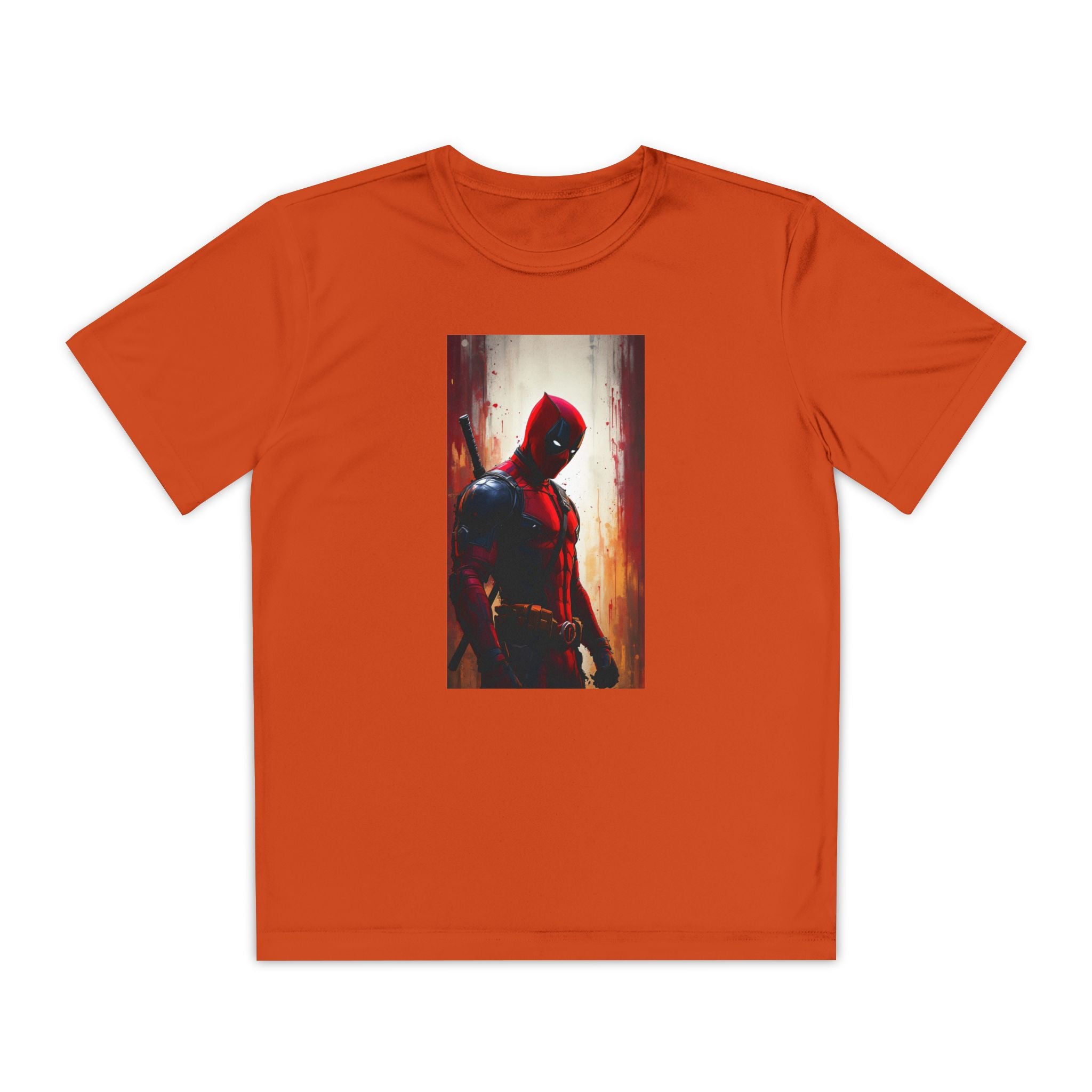 Deadpool Superhero Marvel Patriotic, Kids Graphic T-Shirt, Boys Hero Top, Girls Comic Book Clothing, Birthday