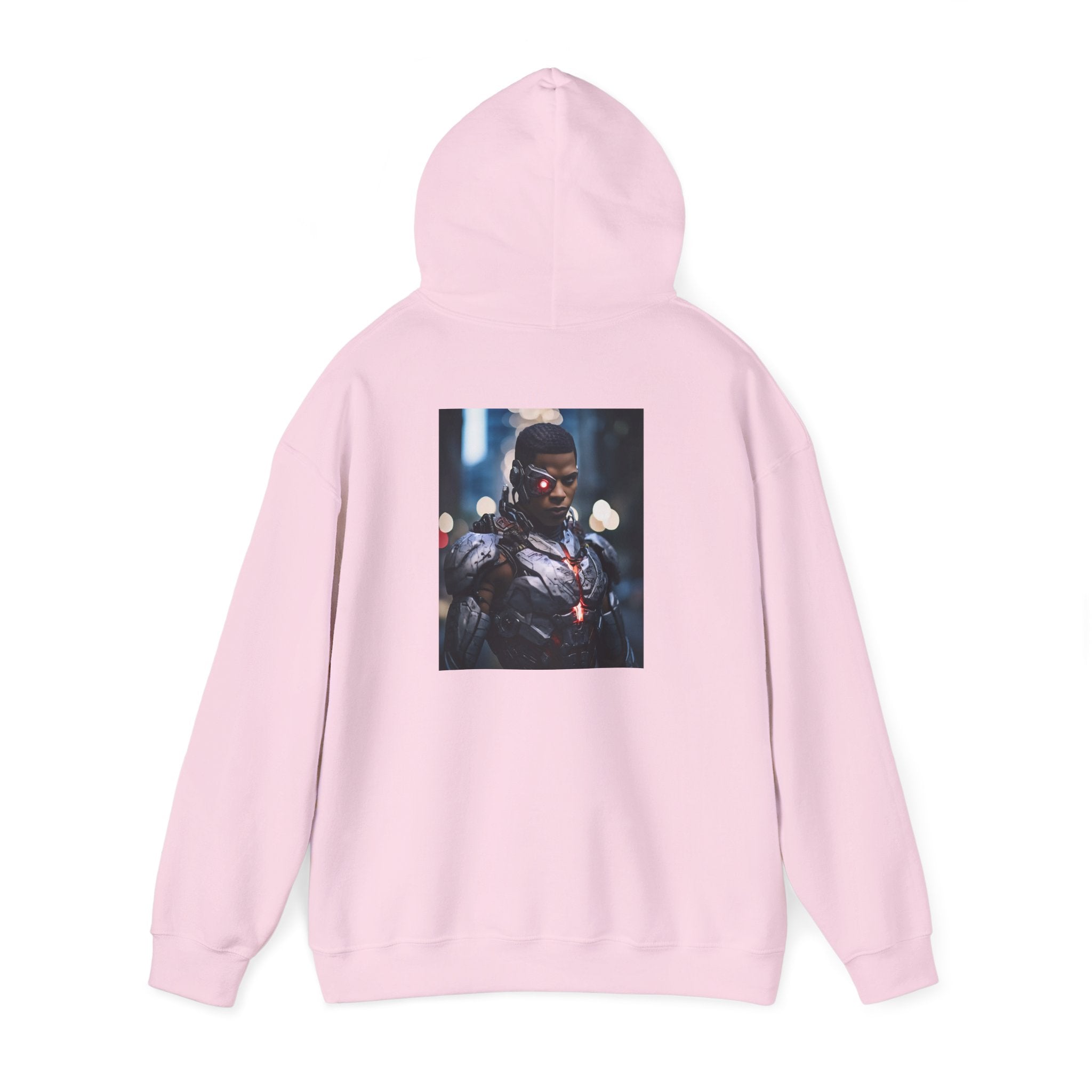 Hooded Sweatshirt - Cyborg Design