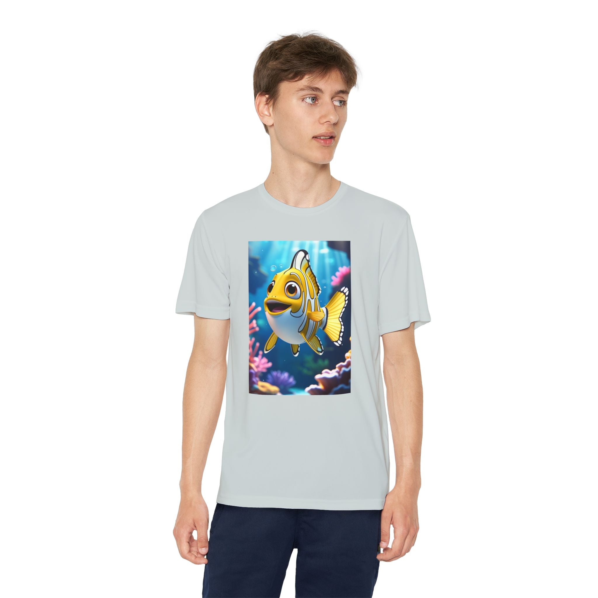Nemo Fish Ocean Youth T-Shirt - Underwater Kids Tee, Finding Nemo Shirt, Beach Vacation Clothing, Ocean Lover Gift, Fish Theme Top