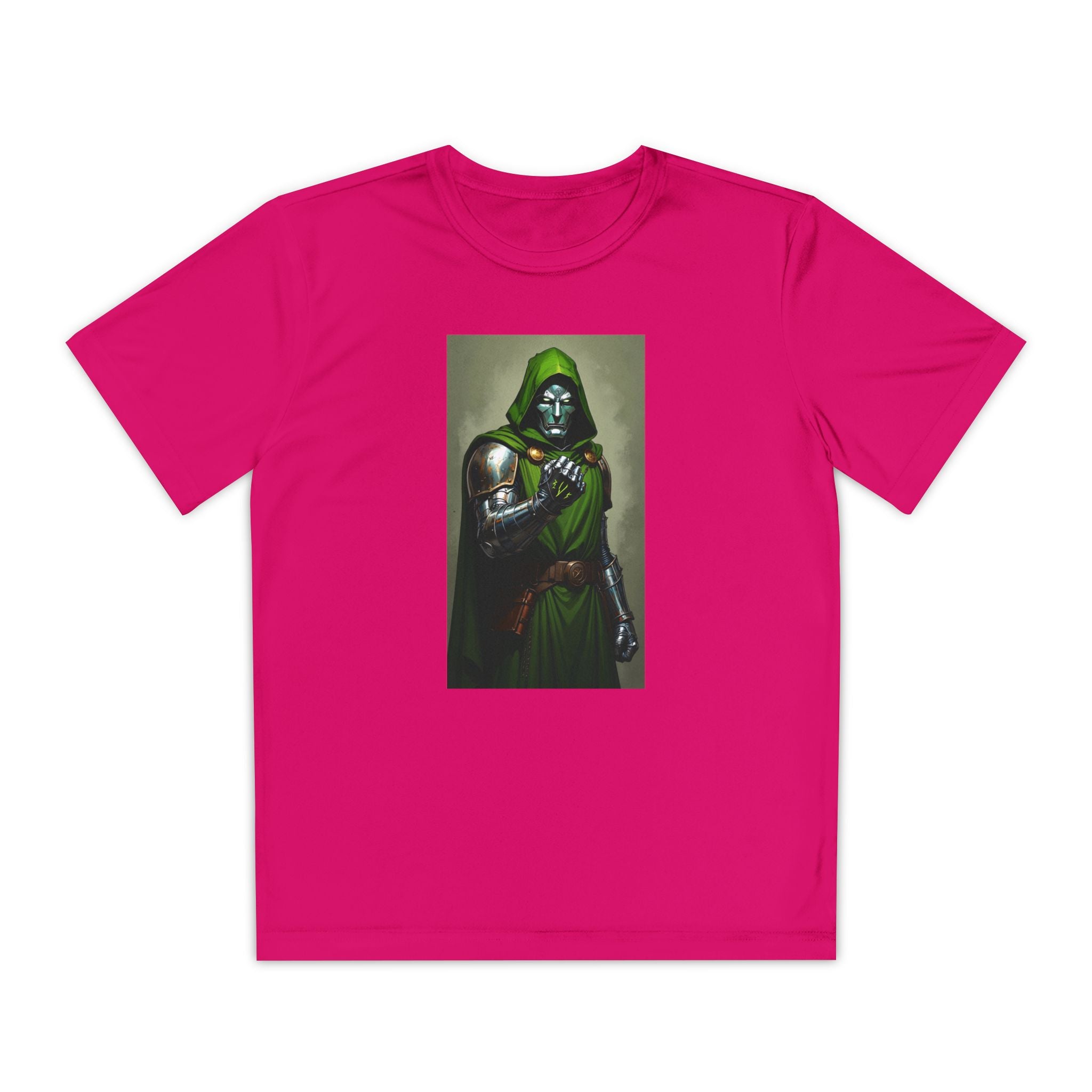 Dr Doom Superhero Marvel Patriotic, Kids Graphic T-Shirt, Boys Hero Top, Girls Comic Book Clothing, Birthday