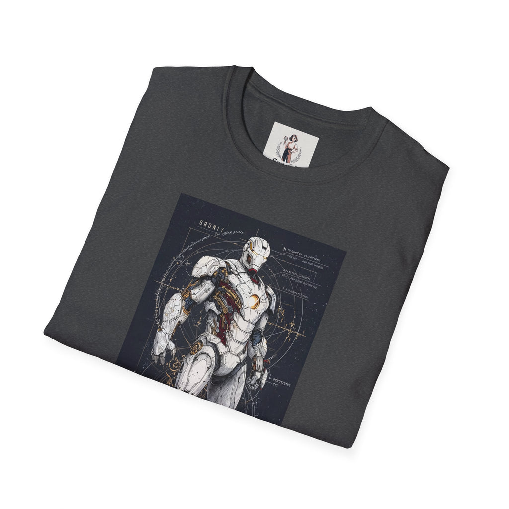 Ironman Superhero Marvel Unisex Softstyle T-Shirt, Comic Book Tee, Geeky Clothing, Cosplay Costume Top