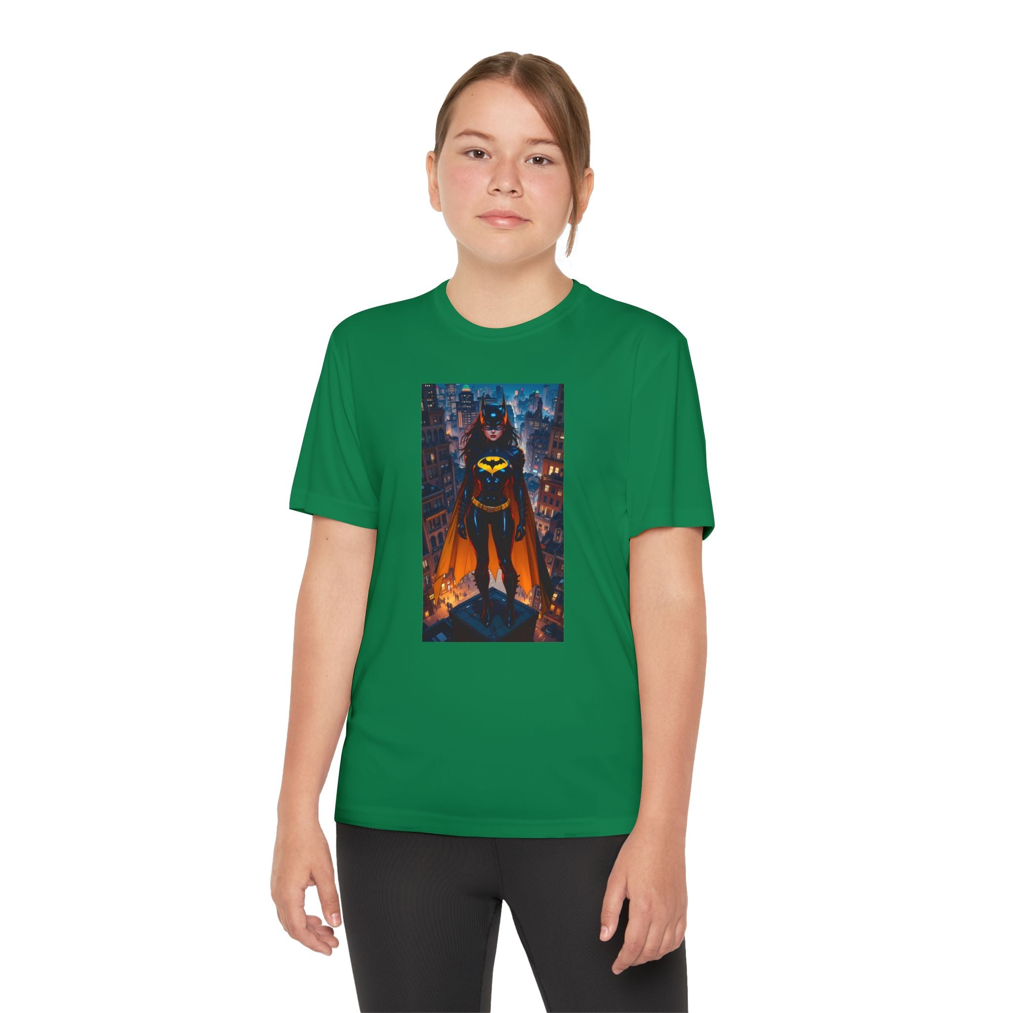 Copy of Superhero Youth T-Shirt Sports Graphic Tee, Cool Athletic Shirt for Kids