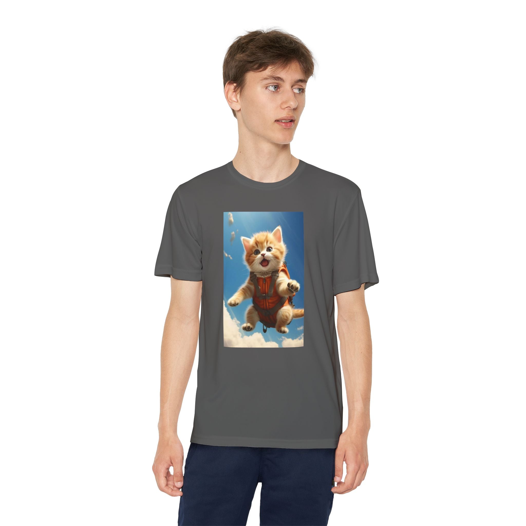 Youth Tee Shirt, Kids Animal Graphic Top, Cute Black and White Tee, Children's Zoo Theme Shirt, Bamboo Bear