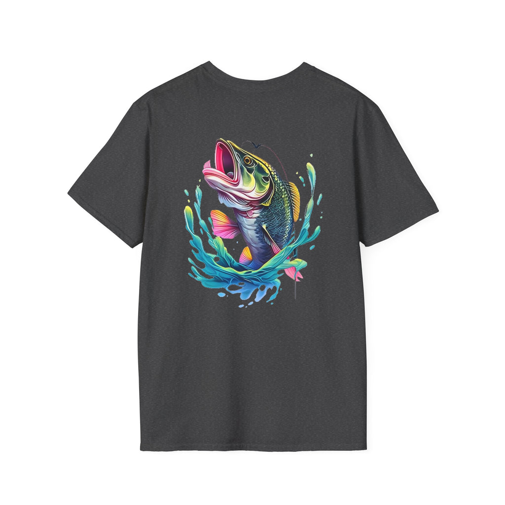Patriotic Fishing Tshirt, American Flag Tee, 4th of July Shirt, USA Independence Day Top, Patriotic Graphic Tee, Unisex Patriotic
