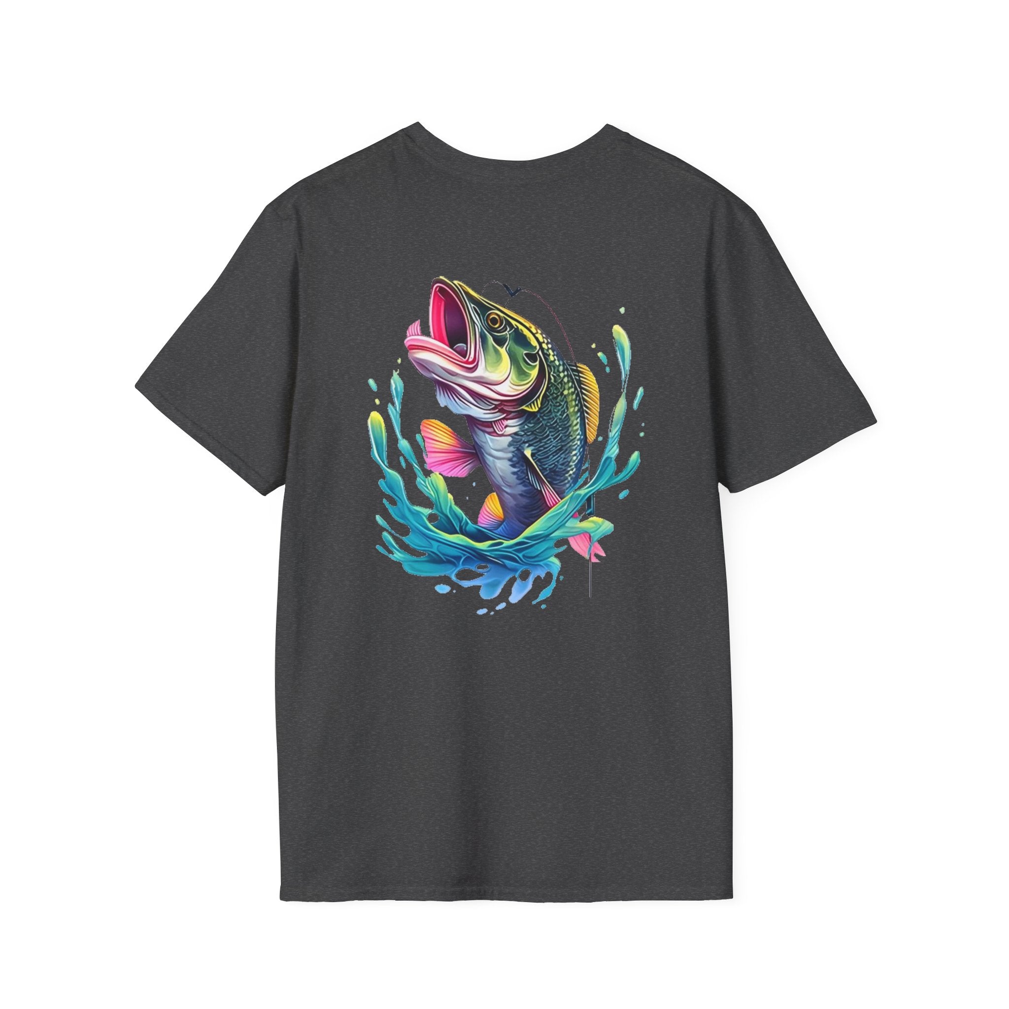Patriotic Fishing Tshirt, American Flag Tee, 4th of July Shirt, USA Independence Day Top, Patriotic Graphic Tee, Unisex Patriotic