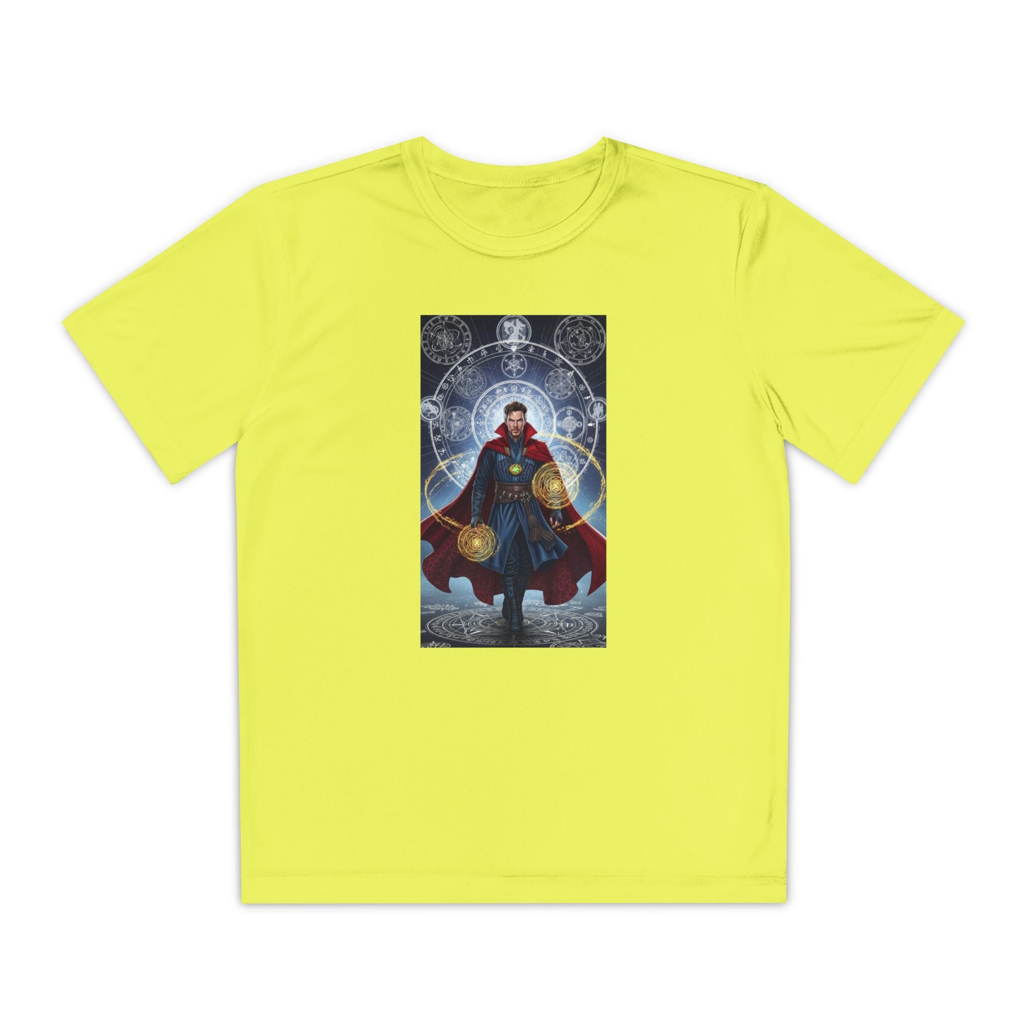Superhero Youth T-Shirt Sports Graphic Tee, Cool Athletic Shirt for Kids, Perfect for Sports Events, Team Spirit