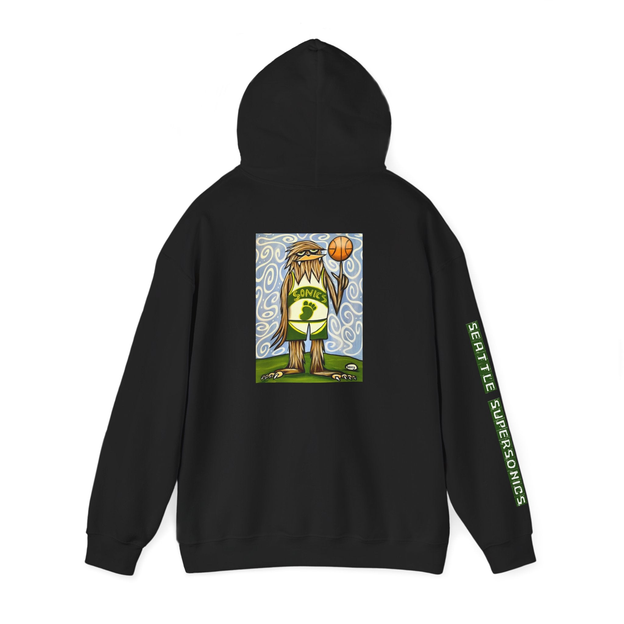 Seattle Supersonics Patriotic Hoodie