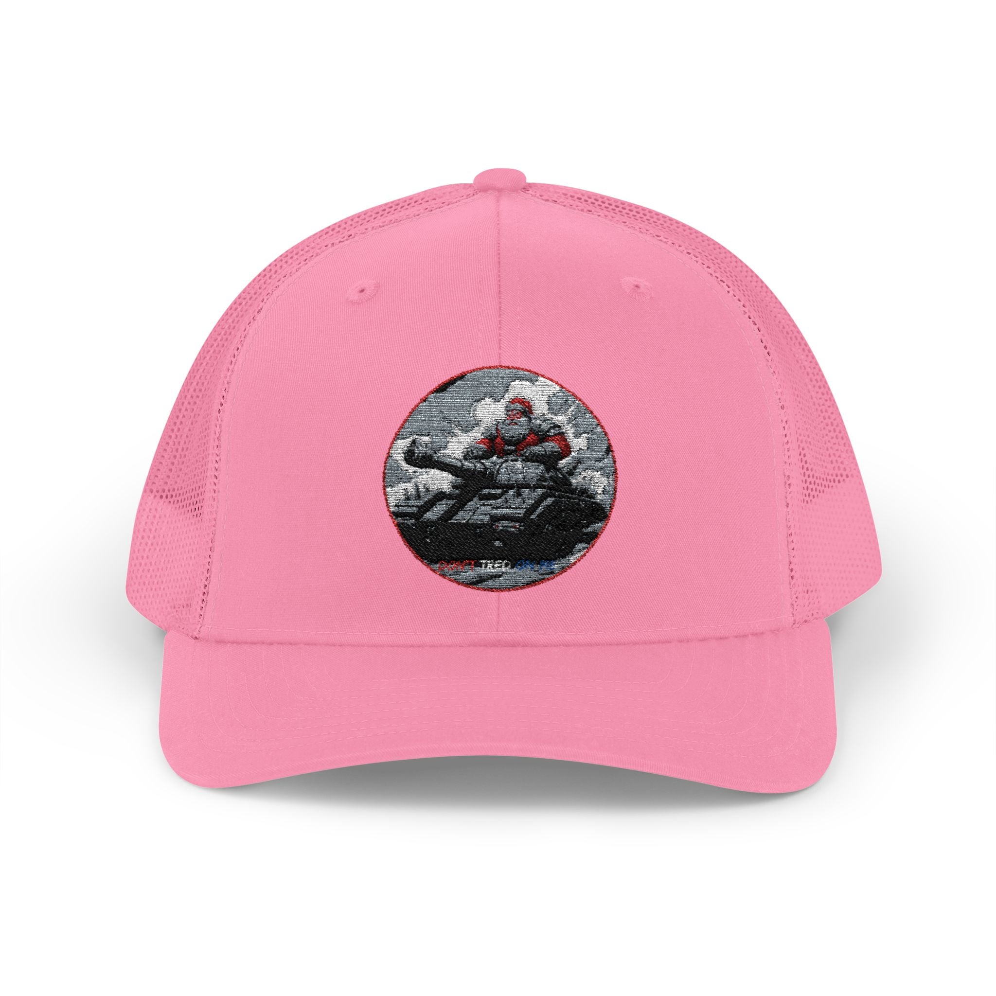 Santa Claus On A Tank Christmas Patriotic, Trucker Cap, Patriotic hat, Truckers Hat, Patriotic Accessories