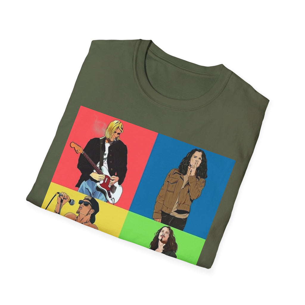 Grunge Music Music Logo T-Shirt