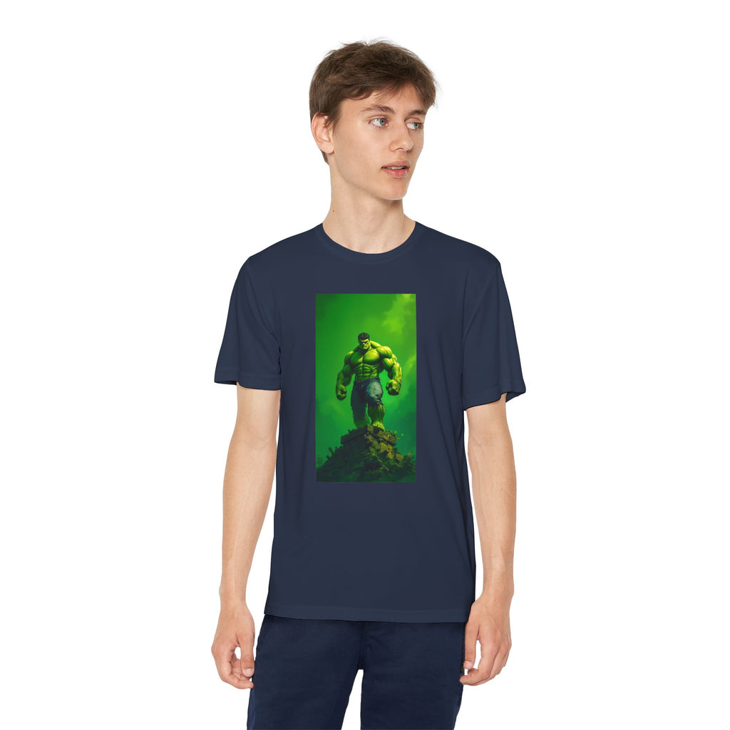 The Incredible Hulk Superhero Marvel Patriotic, Kids Graphic T-Shirt, Boys Hero Top, Girls Comic Book Clothing, Birthday