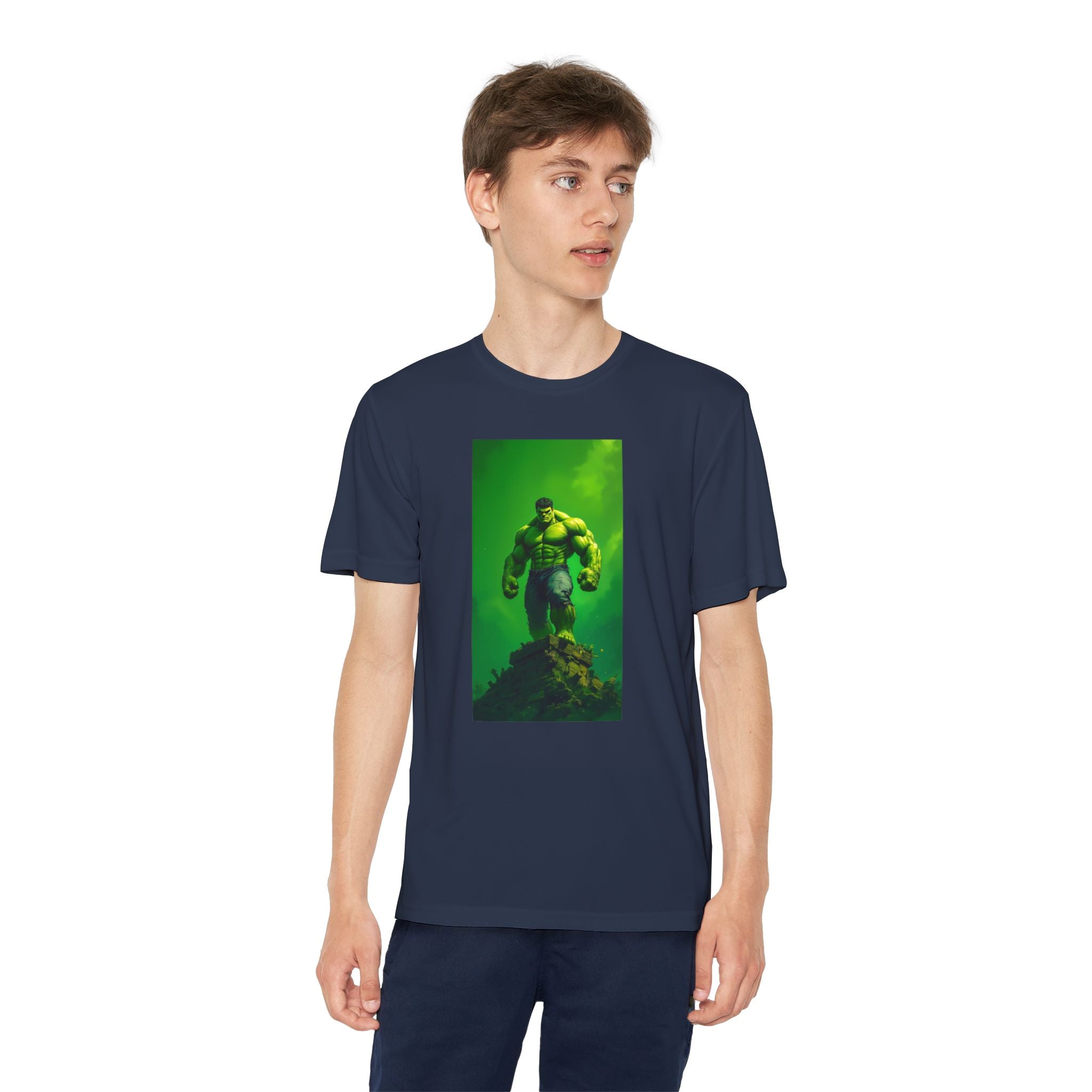 The Incredible Hulk Superhero Marvel Patriotic, Kids Graphic T-Shirt, Boys Hero Top, Girls Comic Book Clothing, Birthday