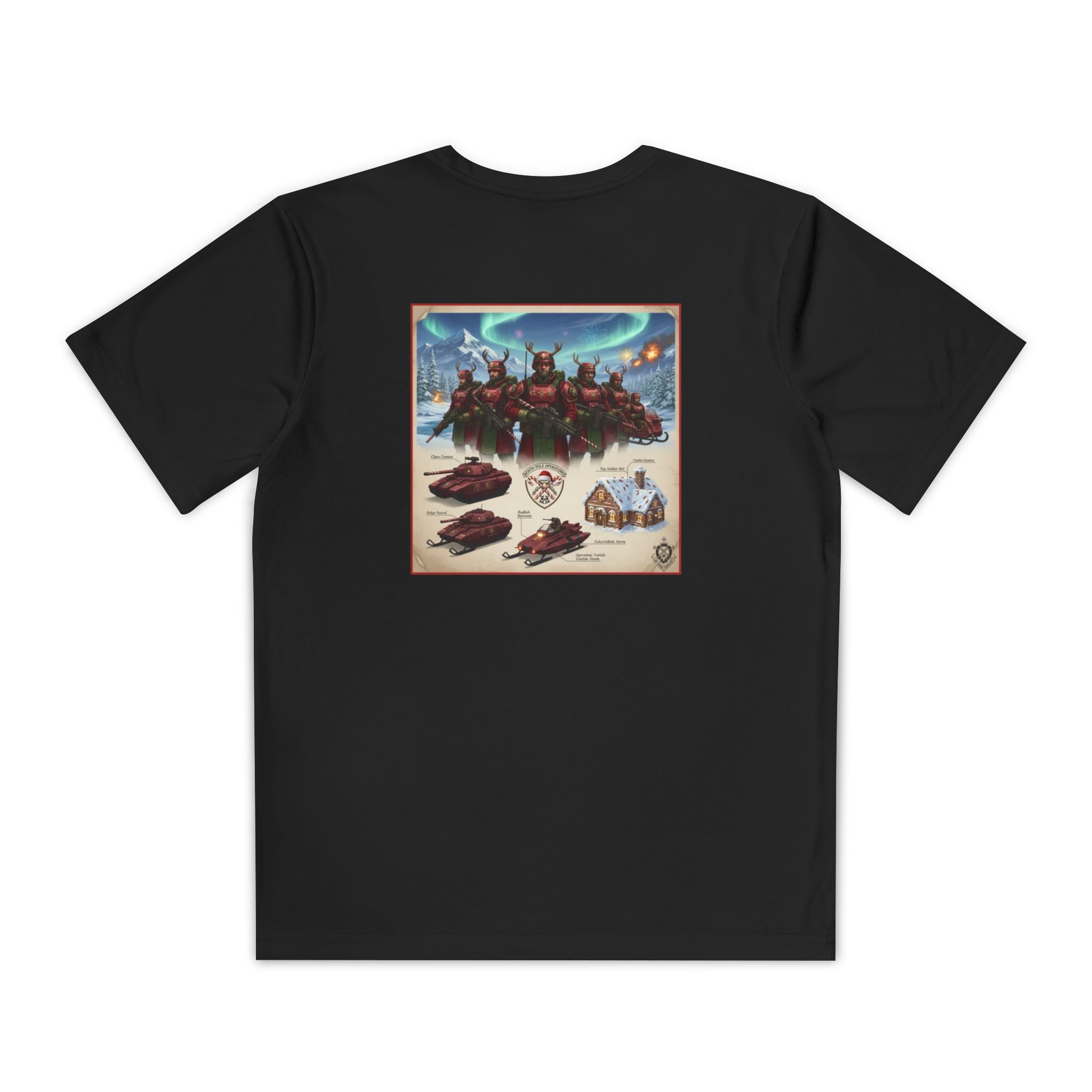 Yule Guard Patriotic Christmas Holiday ~ Youth T-Shirt, Unisex Softstyle T-Shirt