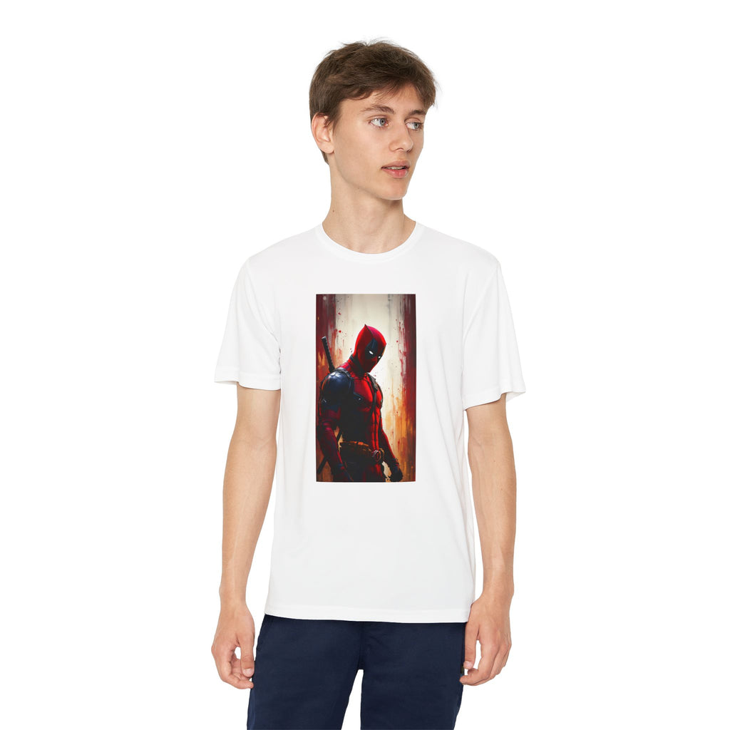 Deadpool Superhero Marvel Patriotic, Kids Graphic T-Shirt, Boys Hero Top, Girls Comic Book Clothing, Birthday