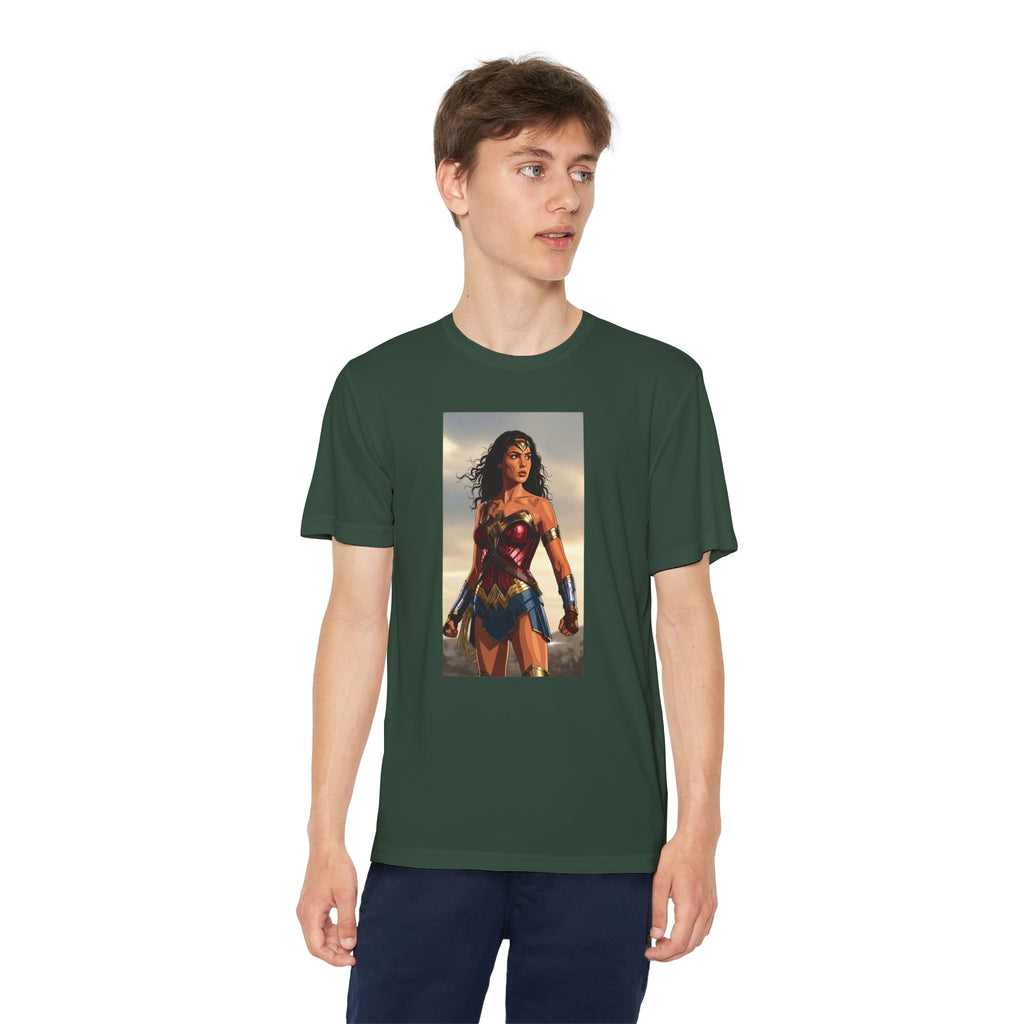 Wonder Woman Superhero Marvel t-shirt, Kids Graphic Tee, Boys Superhero Shirt, Children's Movie Character Top