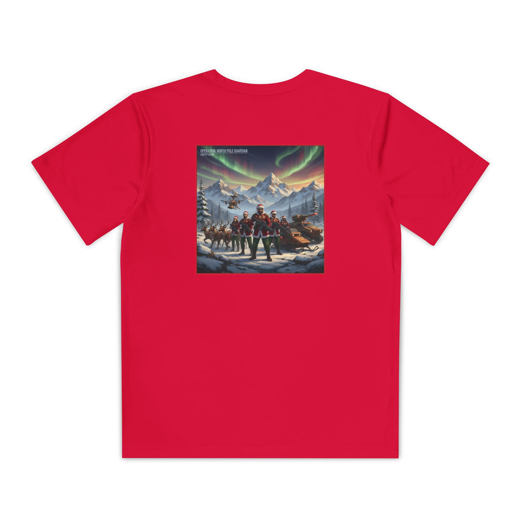 Yule Guard Patriotic Christmas Holiday ~ Youth T-Shirt, Unisex Softstyle T-Shirt