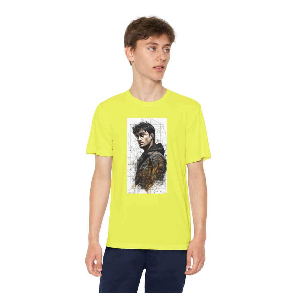 Youth Competitor Tee - Harry Potter, Wizard School Shirt, Magical Kids Top, Hogwarts Fan Gift, Sorcerer's Stone T-Shirt