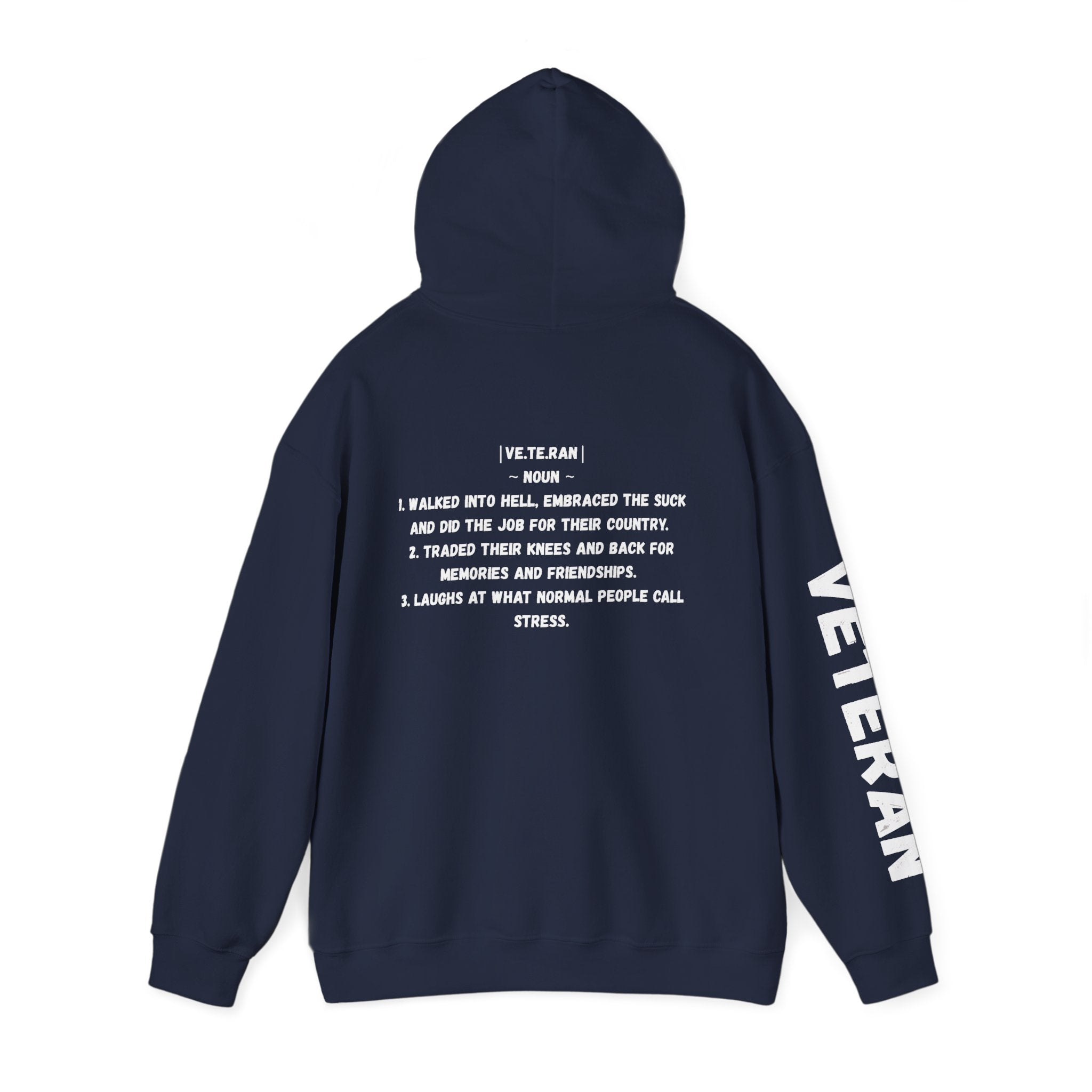 Veteran Patriotic Hoodie ~ Rebel Spirit Unisex Hoodie