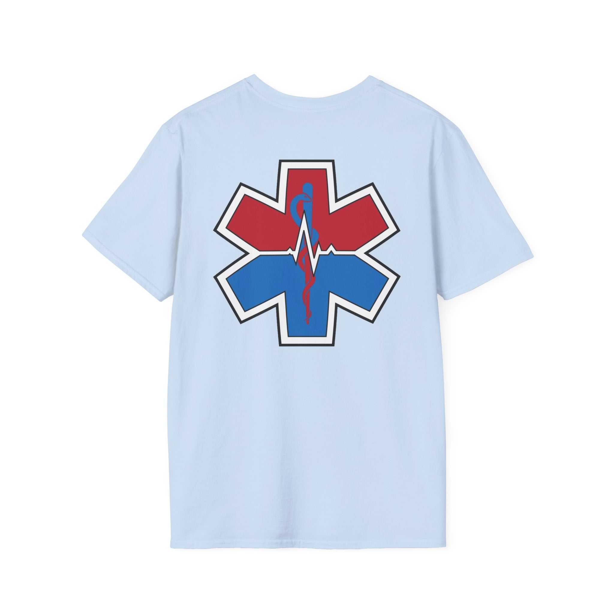 Paramedic Patriotic T-Shirt - USA Flag Tee, Fourth of July Shirt, American Pride Top, Independence Day Apparel, Red White Blue