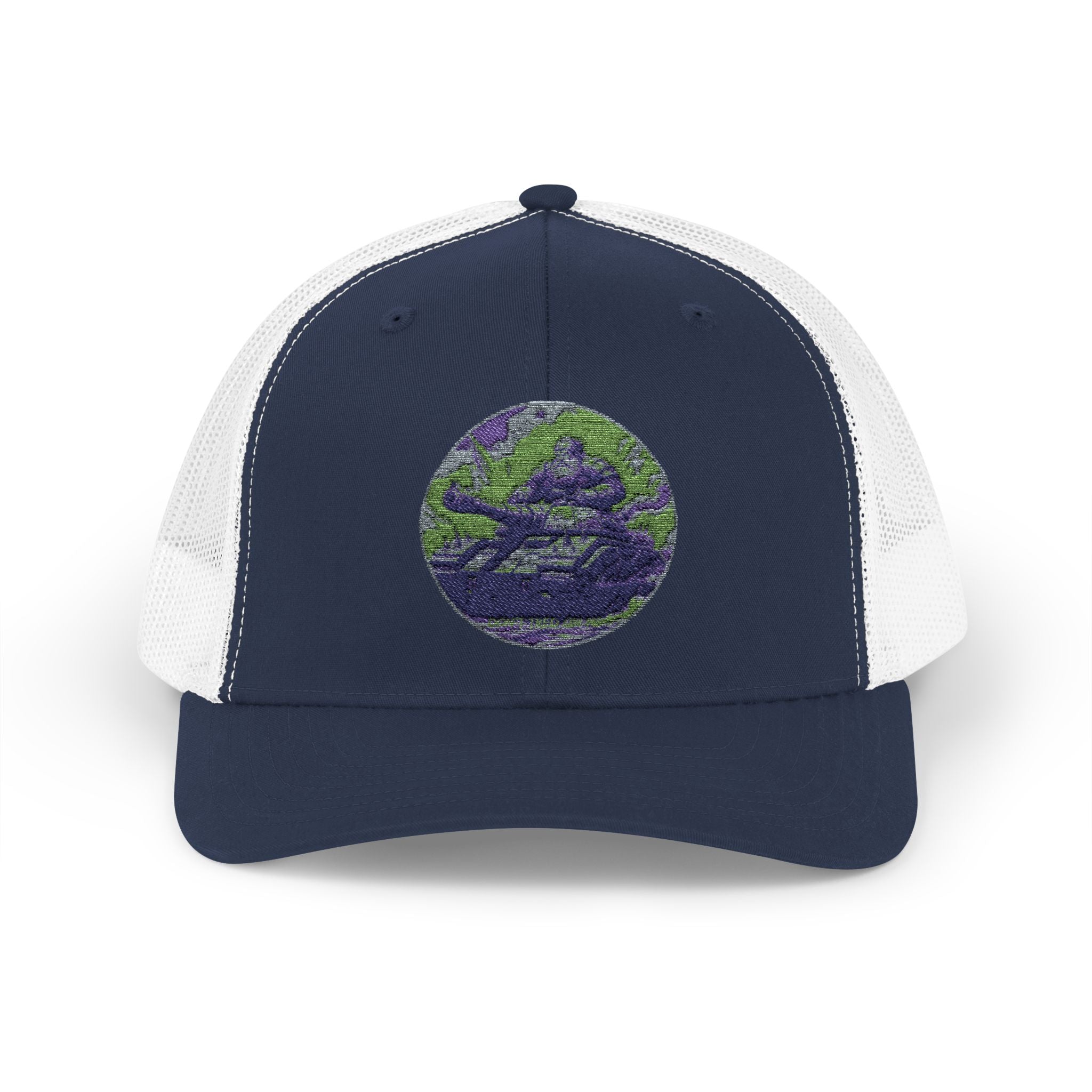 Santa Claus On A Tank Christmas Patriotic, Trucker Cap, Patriotic hat, Truckers Hat, Patriotic Accessories