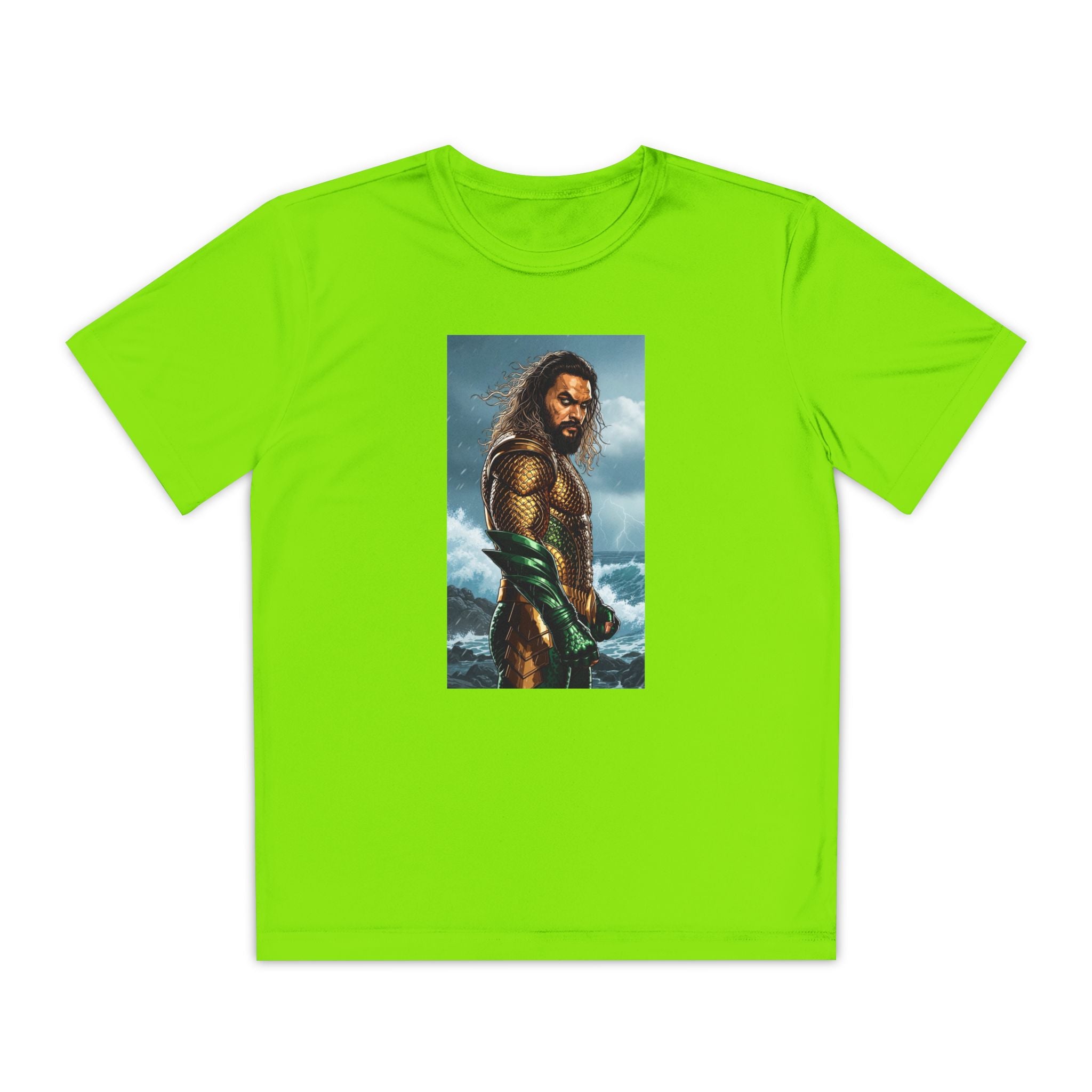 Aquaman Superhero Youth Tee, Kids Superhero Shirt, Child Aquaman T-shirt, Comic Book Tee, Superhero Fan Gift