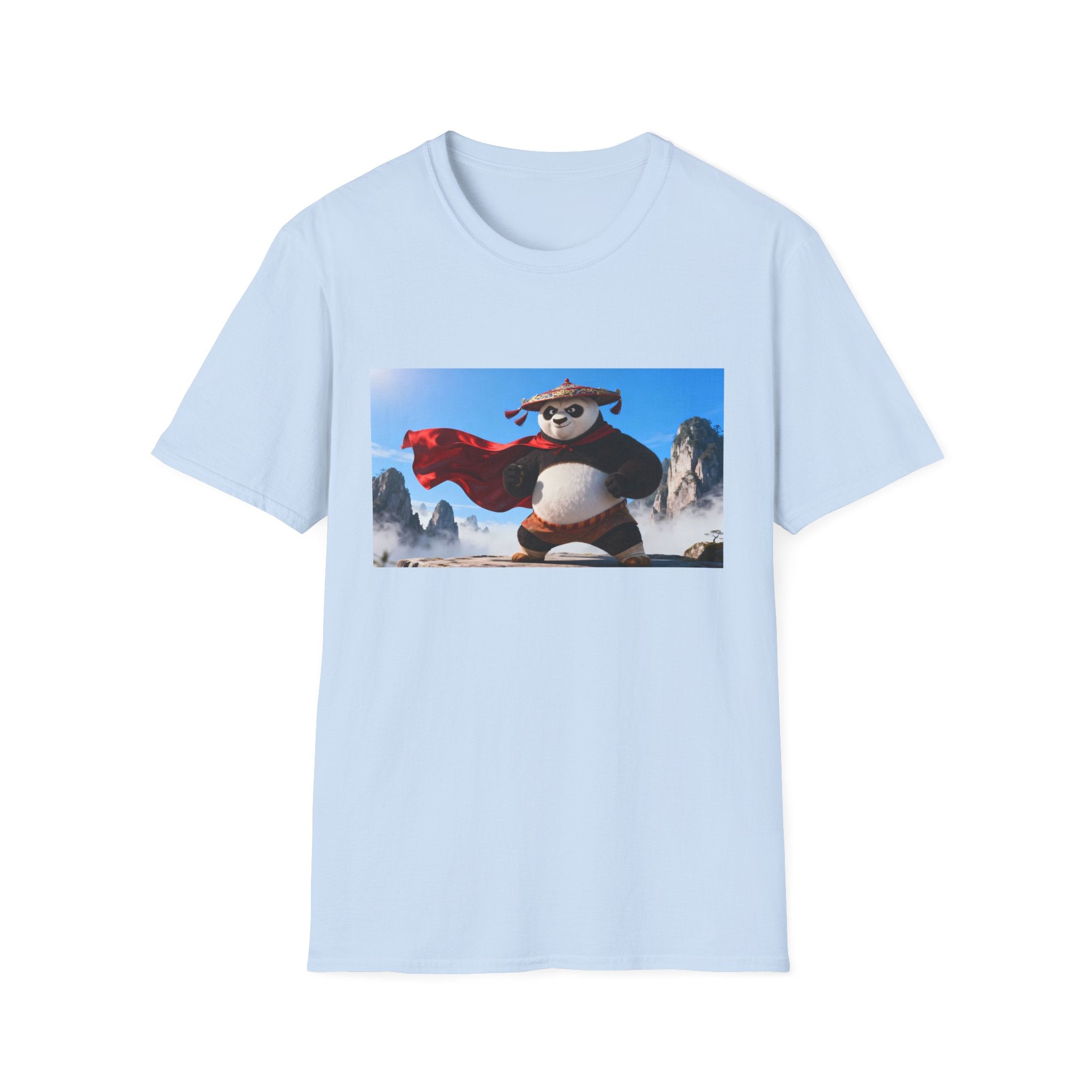 Kung Fu Panda Unisex Softstyle T-Shirt, DreamWorks Animation Youth Competitor Tee, Graphic Tee, Movie Fan Gift, Cult Classic Shirt, Comfy