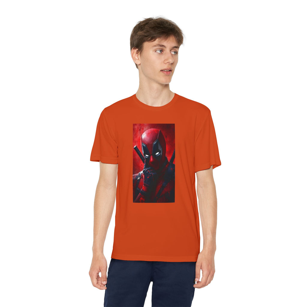Deadpool Superhero Marvel Patriotic, Kids Graphic T-Shirt, Boys Hero Top, Girls Comic Book Clothing, Birthday