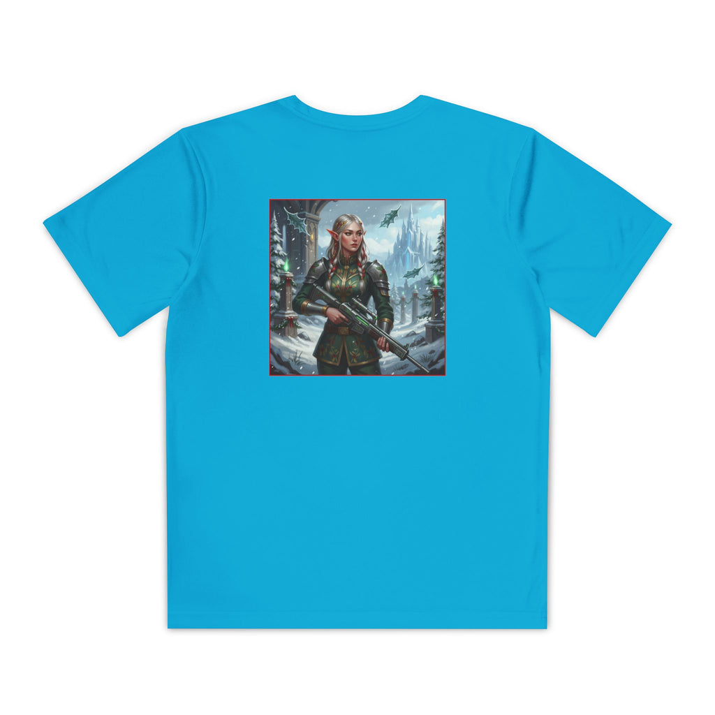 Yule Guard Patriotic Christmas Holiday ~ Youth T-Shirt, Unisex Softstyle T-Shirt