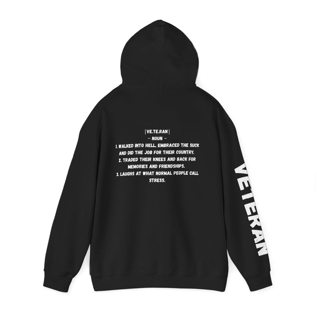 Veteran Patriotic Hoodie ~ Rebel Spirit Unisex Hoodie