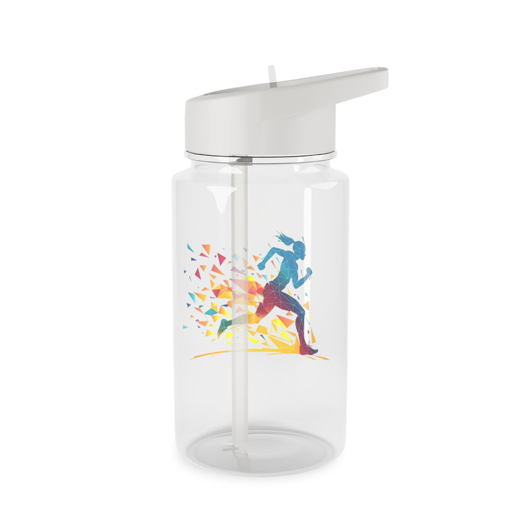 Running Woman Tritan Water Bottle