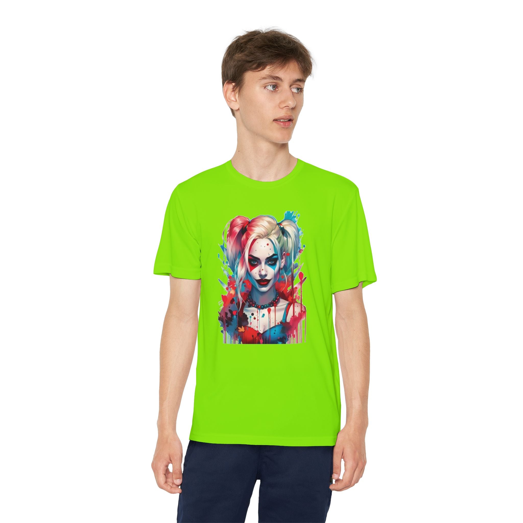 Superhero Youth T-Shirt Sports Graphic Tee, Cool Athletic Shirt for Kids
