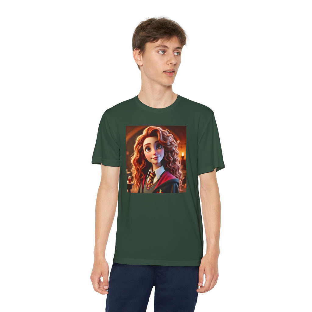 Youth Competitor Tee - Harry Potter, Wizard School Shirt, Magical Kids Top, Hogwarts Fan Gift, Sorcerer's Stone T-Shirt
