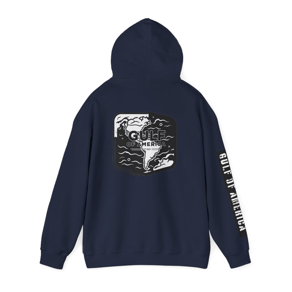 Gulf Of America Patriotic Hoodie, USA Patriotism Sweatshirt, American Flag Pullover, Independence Day Apparel, Fourth of July Gift