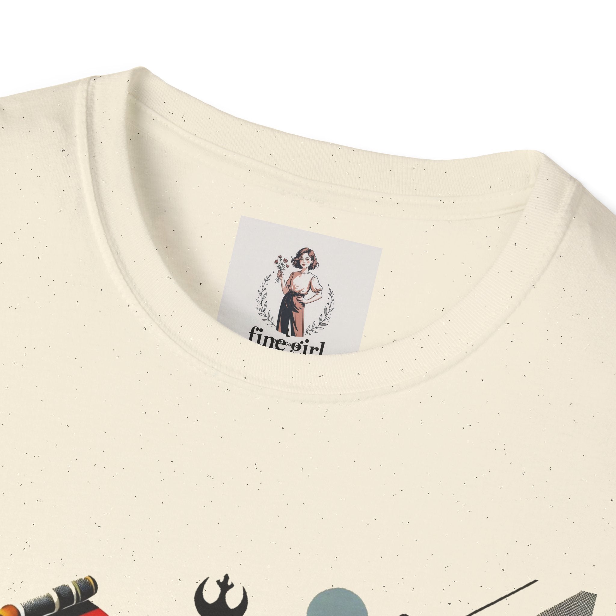 Star Wars Movie Themed T-Shirt Unisex Softstyle T-Shirt