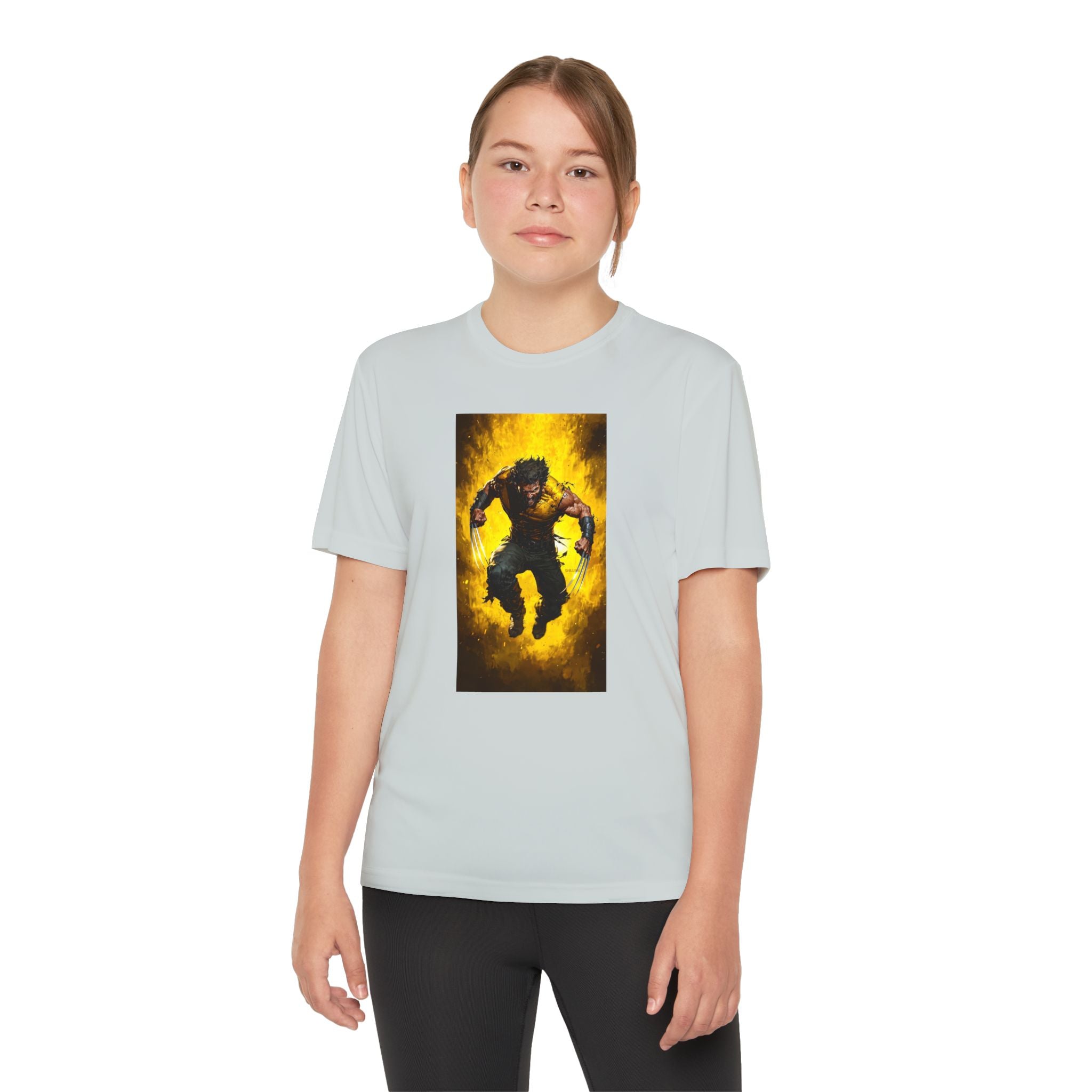 Wolverine Superhero Marvel Patriotic, Kids Graphic T-Shirt, Boys Hero Top, Girls Comic Book Clothing, Birthday