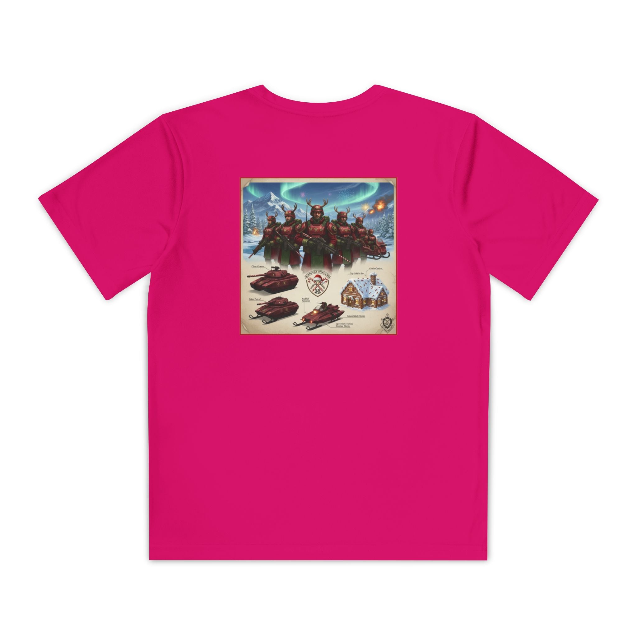 Yule Guard Patriotic Christmas Holiday ~ Youth T-Shirt, Unisex Softstyle T-Shirt