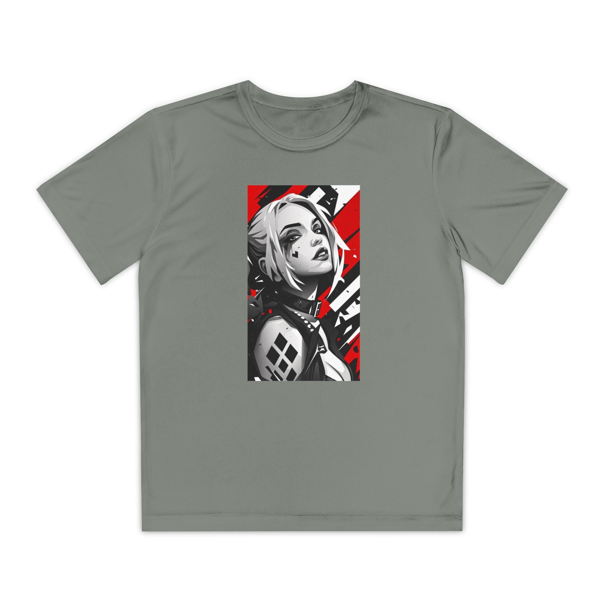 Superhero Youth T-Shirt Sports Graphic Tee, Cool Athletic Shirt for Kids