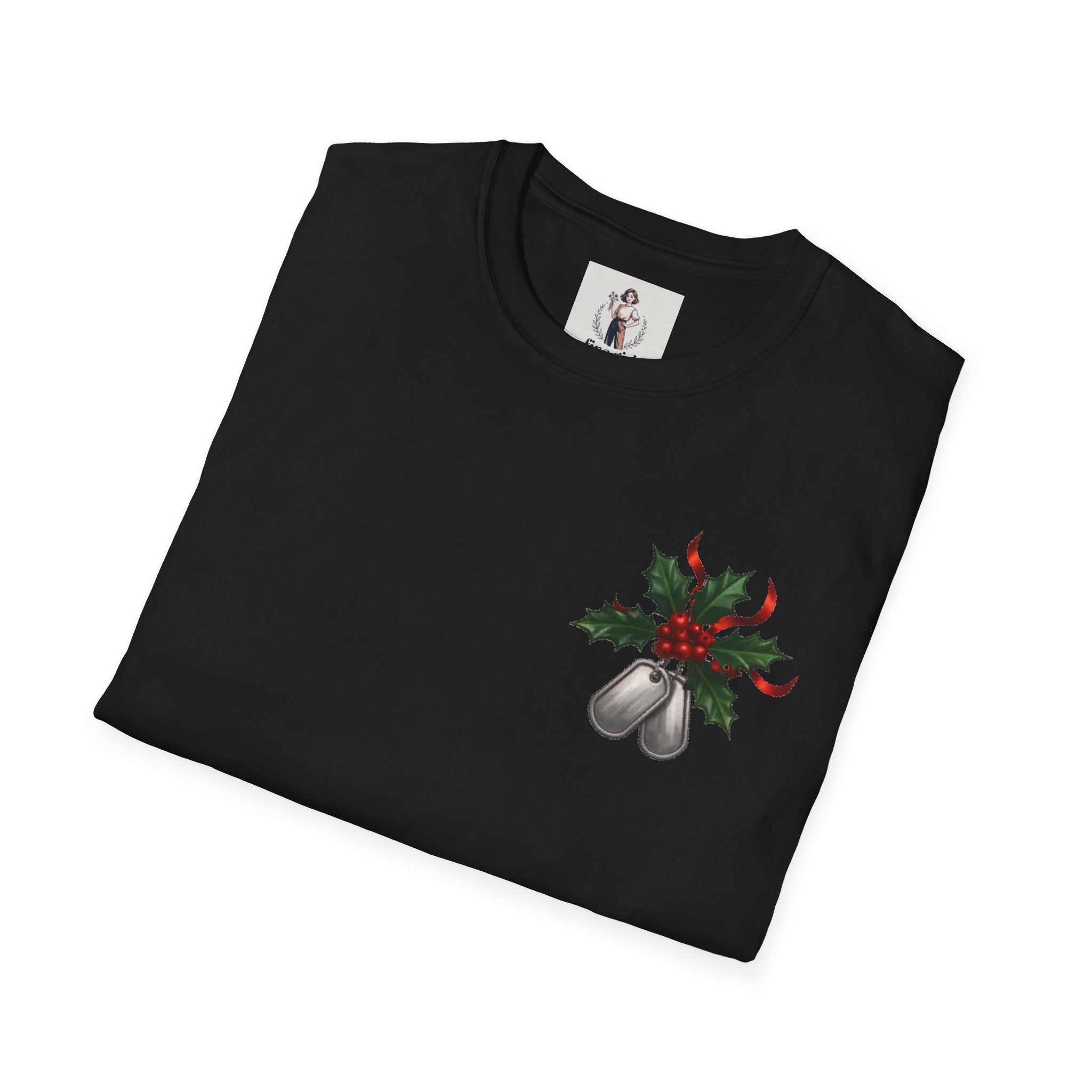 Yule Guard Patriotic Christmas Holiday ~ Unisex Softstyle T-Shirt
