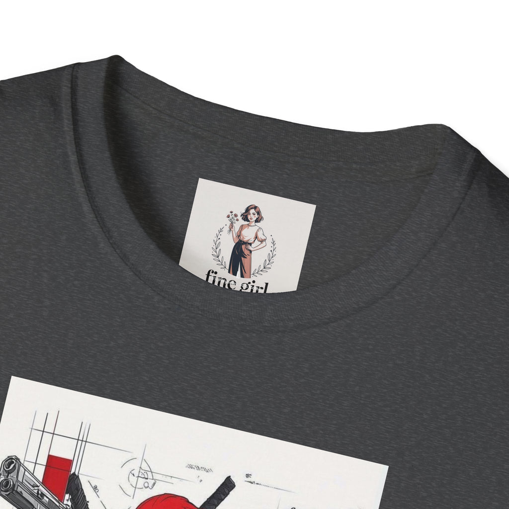 Deadpool Hero Unisex Softstyle T-Shirt